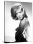 JESSICA, Angie Dickinson, 1962 (b/w photo)-null-Stretched Canvas