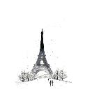 Dior and Paris-Jessica Durrant-Giclee Print