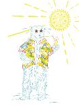 Summer Bear-Jessica Wilson-Giclee Print