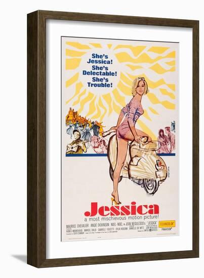 Jessica-null-Framed Art Print