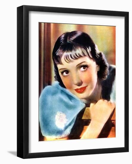 Jessie Matthews, British Actress, Singer and Dancer, 1934-1935-null-Framed Giclee Print