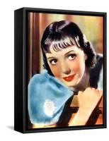 Jessie Matthews, British Actress, Singer and Dancer, 1934-1935-null-Framed Stretched Canvas