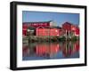 Jessie's Ilwaco Fish Company, Ilwaco, Washington, USA-Jamie & Judy Wild-Framed Premium Photographic Print