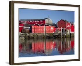 Jessie's Ilwaco Fish Company, Ilwaco, Washington, USA-Jamie & Judy Wild-Framed Photographic Print