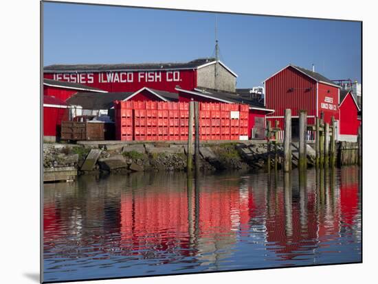 Jessie's Ilwaco Fish Company, Ilwaco, Washington, USA-Jamie & Judy Wild-Mounted Photographic Print