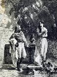 First Meeting Between Giuseppe Garibaldi and Anita-Jessie White Mario-Framed Giclee Print