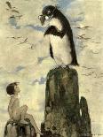 And There He Saw the Last of the Gairfowl, from the Water Babies by Charles Kingsley, Pub. 1916 (Co-Jessie Willcox Smith-Giclee Print