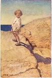 Child and their Shadow, from 'A Child's Garden of Verses' by Robert Louis Stevenson, Published 1885-Jessie Willcox-Smith-Giclee Print