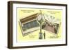 Jessop's Jewelry Store and Clock-null-Framed Art Print