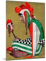 "Jester", February 11,1939-Norman Rockwell-Mounted Giclee Print