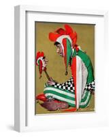 "Jester", February 11,1939-Norman Rockwell-Framed Giclee Print