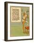 Jester Says That Forty Days Before Easter Is The Winner-Walter Crane-Framed Art Print