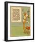 Jester Says That Forty Days Before Easter Is The Winner-Walter Crane-Framed Art Print