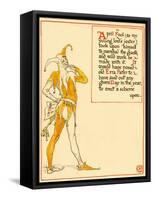 Jester So April Fool-Walter Crane-Framed Stretched Canvas