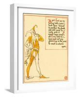 Jester So April Fool-Walter Crane-Framed Art Print