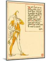 Jester So April Fool-Walter Crane-Mounted Art Print