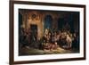 Jesters at the Court of Empress Anna Ioannovna, 1872-Valery Ivanovich Jacobi-Framed Giclee Print