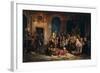 Jesters at the Court of Empress Anna Ioannovna, 1872-Valery Ivanovich Jacobi-Framed Giclee Print