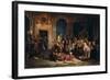 Jesters at the Court of Empress Anna Ioannovna, 1872-Valery Ivanovich Jacobi-Framed Giclee Print