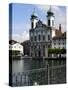 Jesuit Church, Luzern, Switzerland, Europe-Richardson Peter-Stretched Canvas