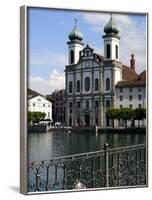 Jesuit Church, Luzern, Switzerland, Europe-Richardson Peter-Framed Photographic Print