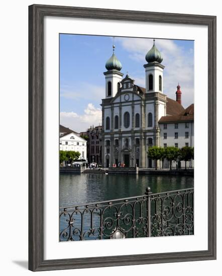 Jesuit Church, Luzern, Switzerland, Europe-Richardson Peter-Framed Photographic Print