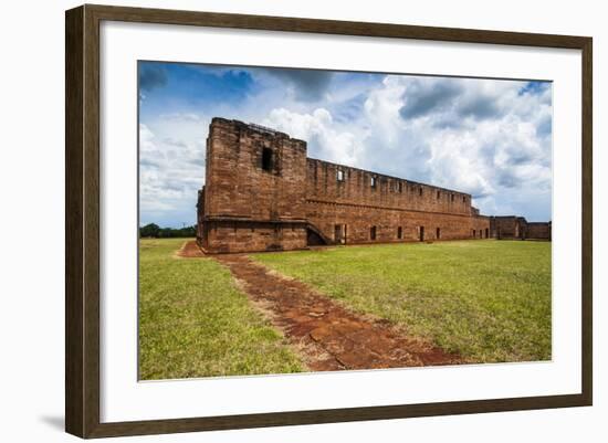 Jesuit Mission of Jesus De Tavarangue, UNESCO World Heritage Site, Paraguay, South America-Michael Runkel-Framed Photographic Print