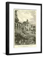 Jesuits' Church, Arequipa, Peru, after the Earthquake of 1868-null-Framed Giclee Print