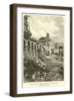 Jesuits' Church, Arequipa, Peru, after the Earthquake of 1868-null-Framed Giclee Print