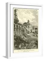 Jesuits' Church, Arequipa, Peru, after the Earthquake of 1868-null-Framed Giclee Print