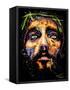 Jesus 001-Rock Demarco-Framed Stretched Canvas