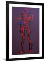 Jesus Accepts His Cross - Station 2-Penny Warden-Framed Giclee Print