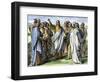 Jesus Addressing the Apostles after the Resurrection-null-Framed Giclee Print