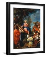 Jesus Among the Children-Giuseppe Bartolomeo Chiari-Framed Giclee Print