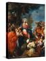 Jesus Among the Children-Giuseppe Bartolomeo Chiari-Stretched Canvas