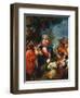 Jesus Among the Children-Giuseppe Bartolomeo Chiari-Framed Giclee Print