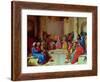 Jesus Among the Doctors, 1862-Jean-Auguste-Dominique Ingres-Framed Giclee Print