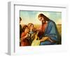 Jesus and Children-null-Framed Giclee Print