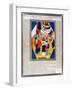 Jesus and His Disciples at the Last Supper, 19th Century-null-Framed Giclee Print