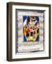 Jesus and His Disciples at the Last Supper, 19th Century-null-Framed Giclee Print