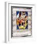 Jesus and His Disciples at the Last Supper, 19th Century-null-Framed Giclee Print