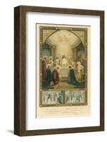 Jesus and His Disciples at the Last Supper-null-Framed Photographic Print