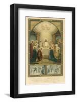 Jesus and His Disciples at the Last Supper-null-Framed Photographic Print