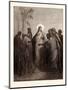 Jesus and His Disciples in the Corn Field-Gustave Dore-Mounted Giclee Print