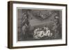 Jesus and John as Children, with Attendant Angels-Peter Paul Rubens-Framed Giclee Print