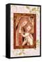 jesus and mary in icon style-Maria Trad-Framed Stretched Canvas