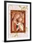 jesus and mary in icon style-Maria Trad-Framed Giclee Print