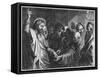 Jesus and Money-Peter Paul Rubens-Framed Stretched Canvas