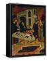 Jesus and Saint Anian Shoemaker-null-Framed Stretched Canvas