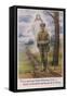 Jesus and Soldier-null-Framed Stretched Canvas